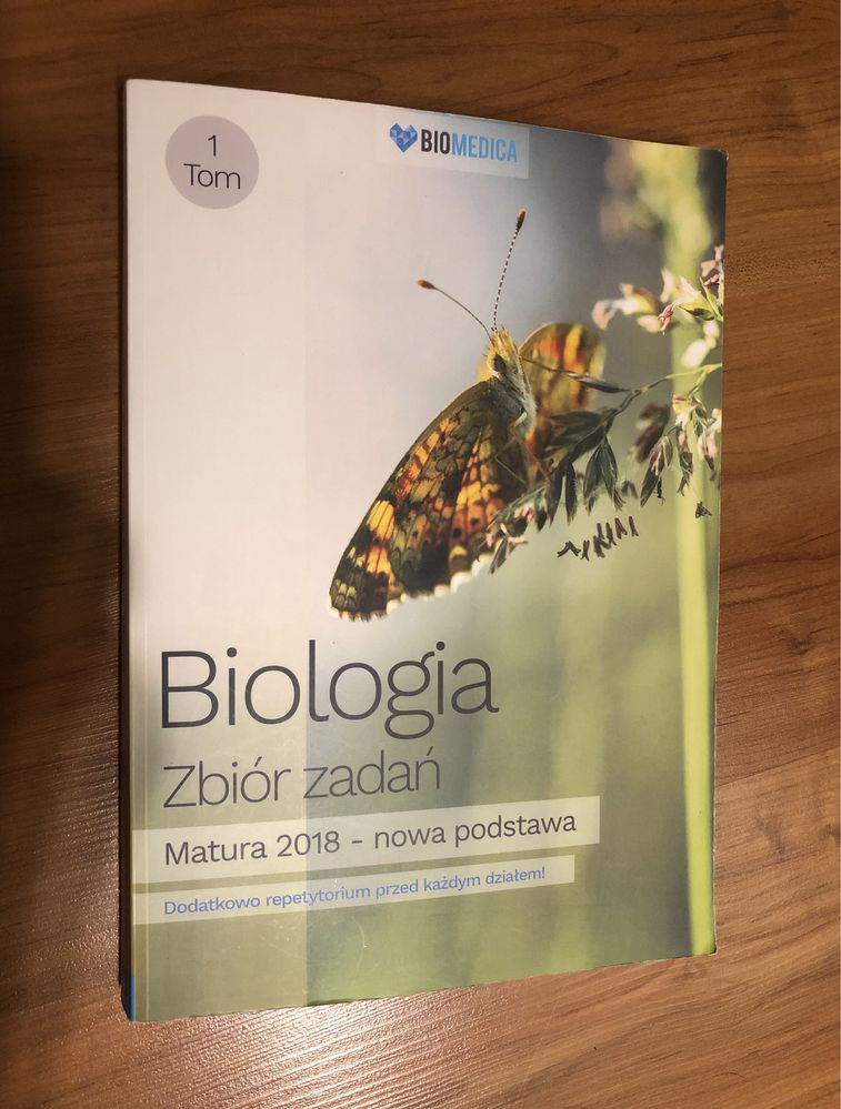 Biomedica Tom 1 biologia zbiór zadań