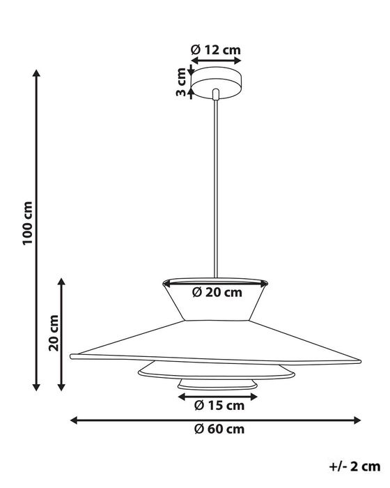 Lampa wisząca Kabompo