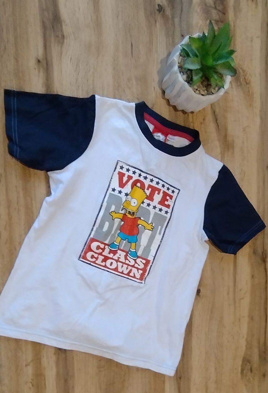 T-shirt chłopięcy Simpsons 134/140cm