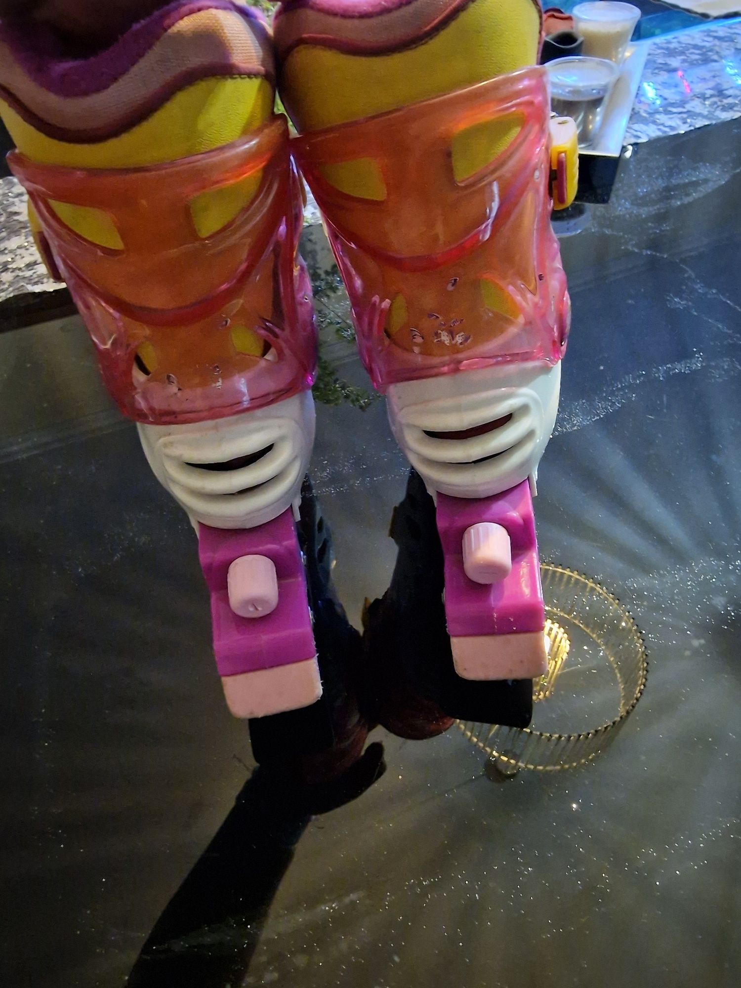 Patins em linha da barbie