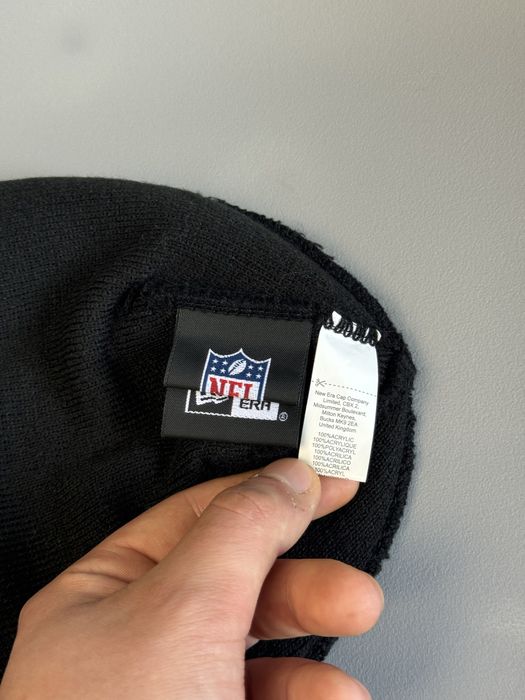 Черная шапка New Era Raiders мужская (оригинал)