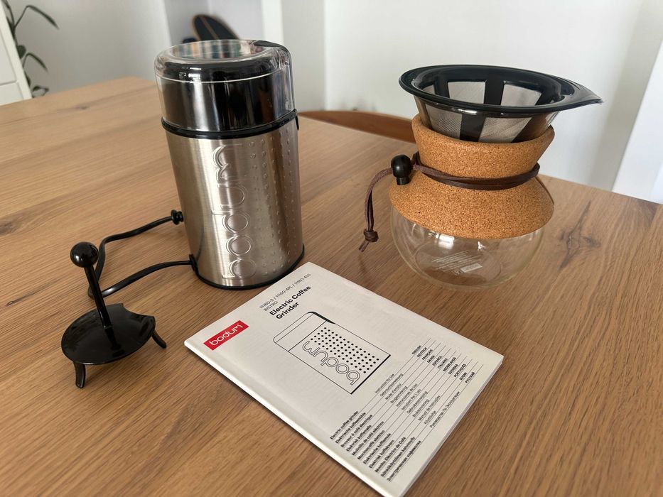Conjunto Bodum - Moinho de Café + Cafeteira de Filtro