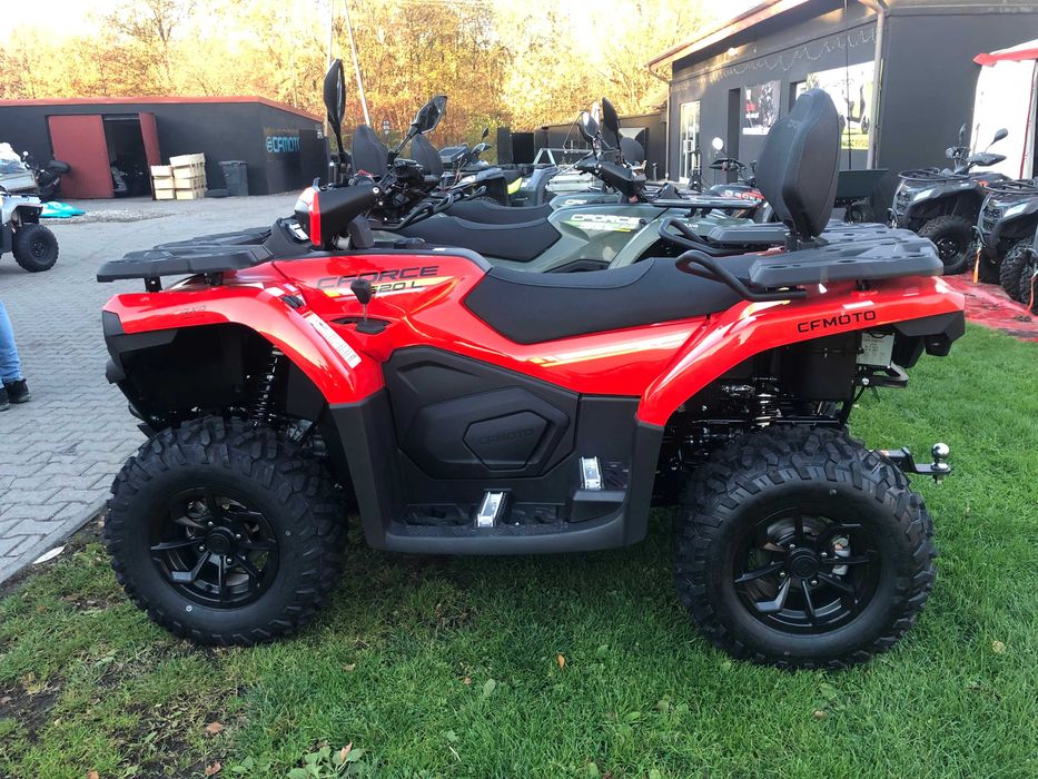 Quad ATV CF MOTO 520 L EPS New Nowy model '24 Raty Transport Promocja