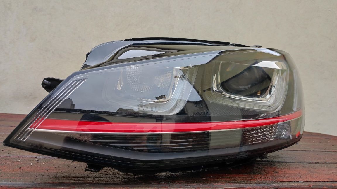 Lampa Lewa VW Golf VII GTI Bi Xenon Skrętny Europa!