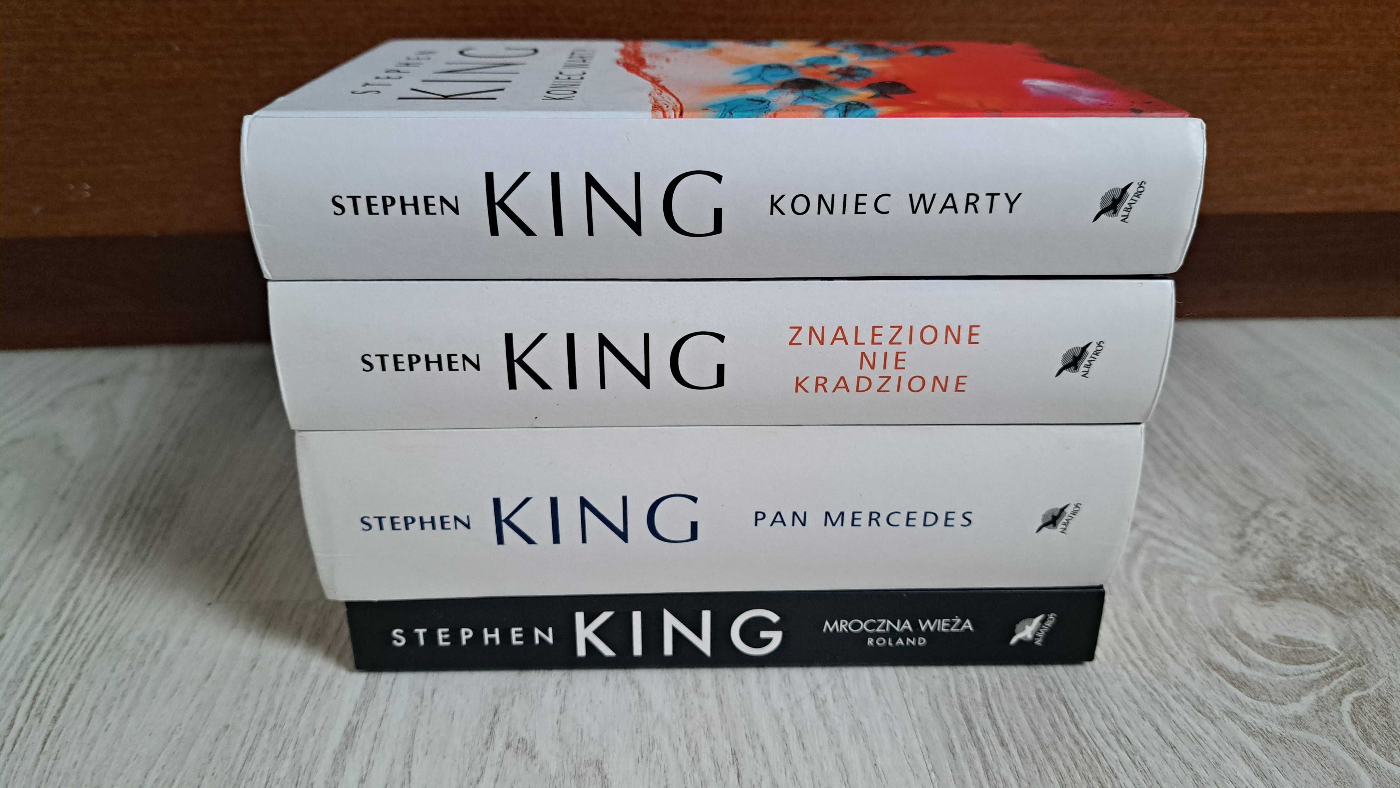 4x Stephen King Pan Mercedes Znalezione nie kradzione Koniec warty