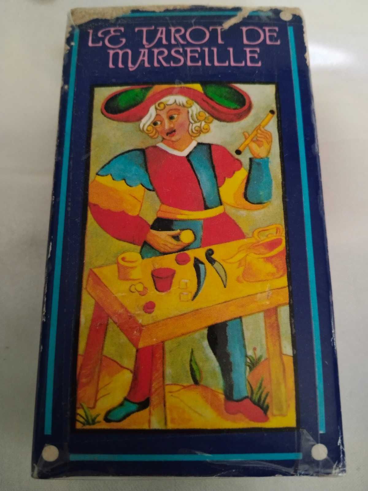 Cartas de Tarot de Marselha • Instruções em Várias Línguas
