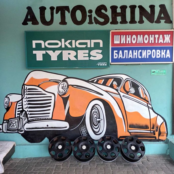 Диски титанові R-16 /5*112 Audi весь vag 5.5/4шт.