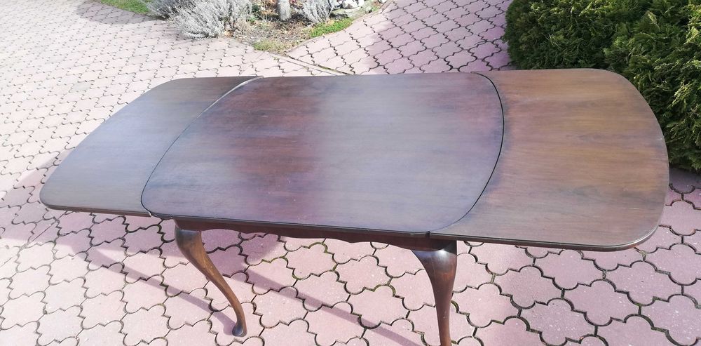 Stół drewniany prostokątny stylowy ludwik antyk  stolik okrągły ława