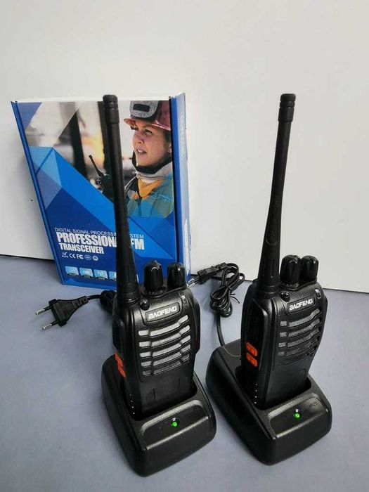 Krótkofalówka vhf/uhf fm baofeng walkie talkie 2szt