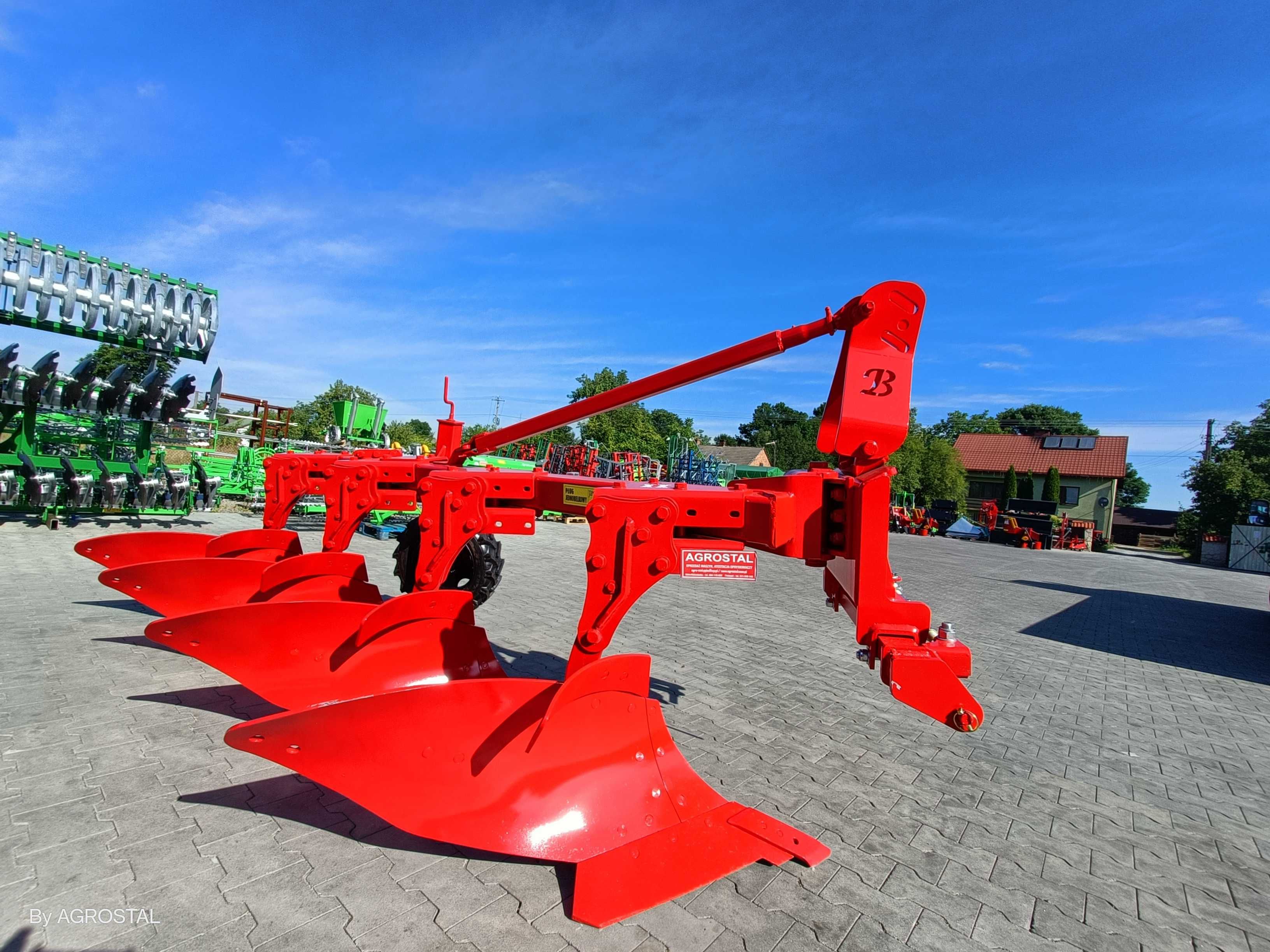 Pług jednobelkowy JBM 3 i 4 skibowy 3+1 AGROSTAL od ręki PROMOCJA