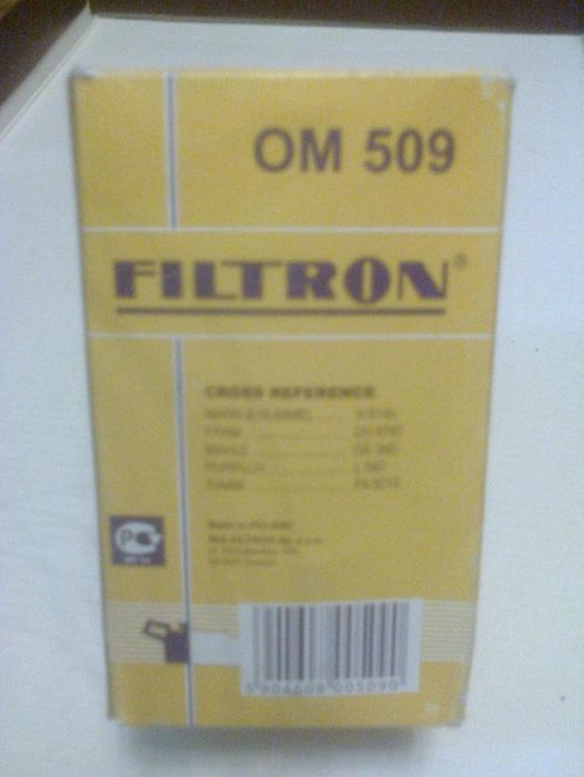 Масляный фильтр FILTRON OM 509 .