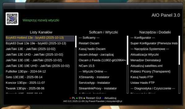 Naprawa Enigma 2- Zgemma, Ustym 4, Octagon, VU+ inne