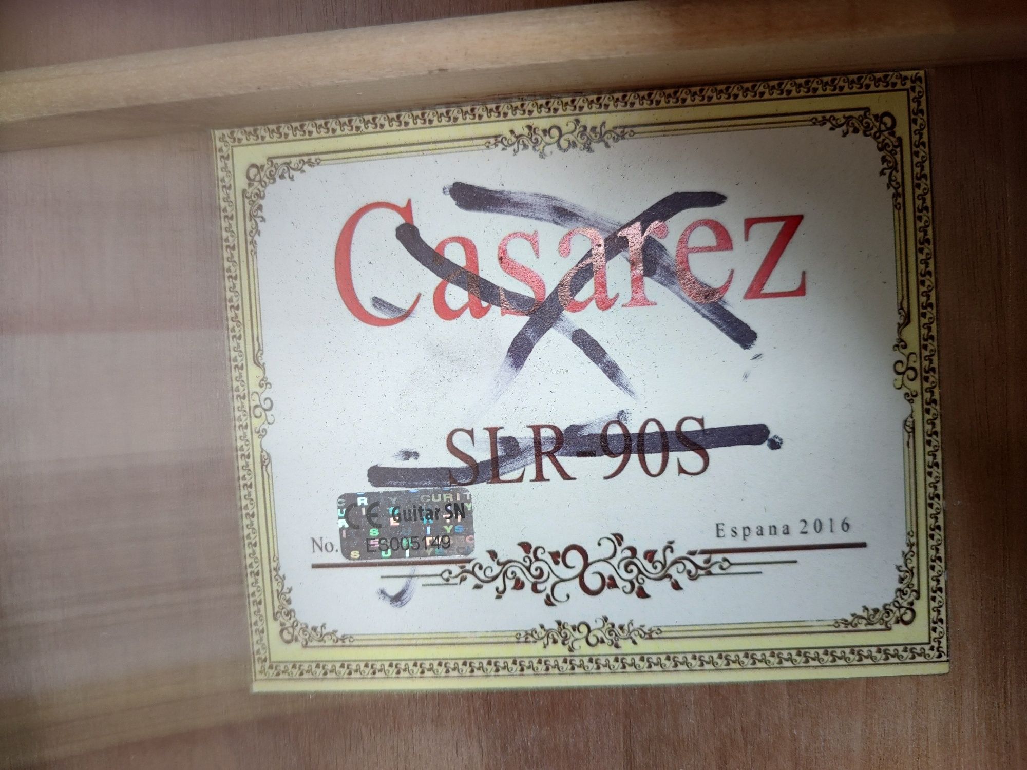 NOWA Casarez SLR 90S Spain gitara klasyczna CASE  świetny instrument /