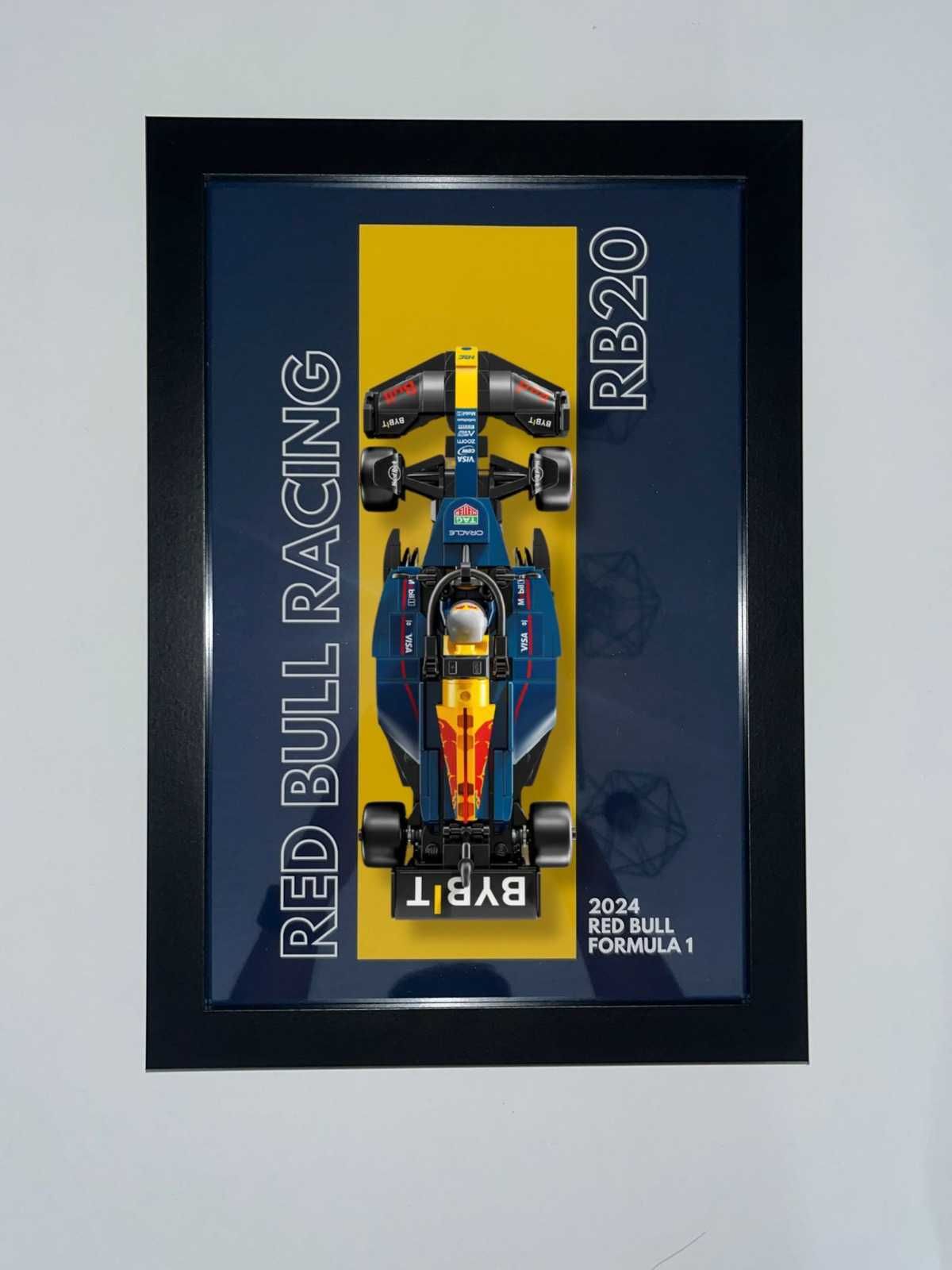 Ramka na Lego Bolid F1 Oracle Red Bull Racing RB20 (77243)