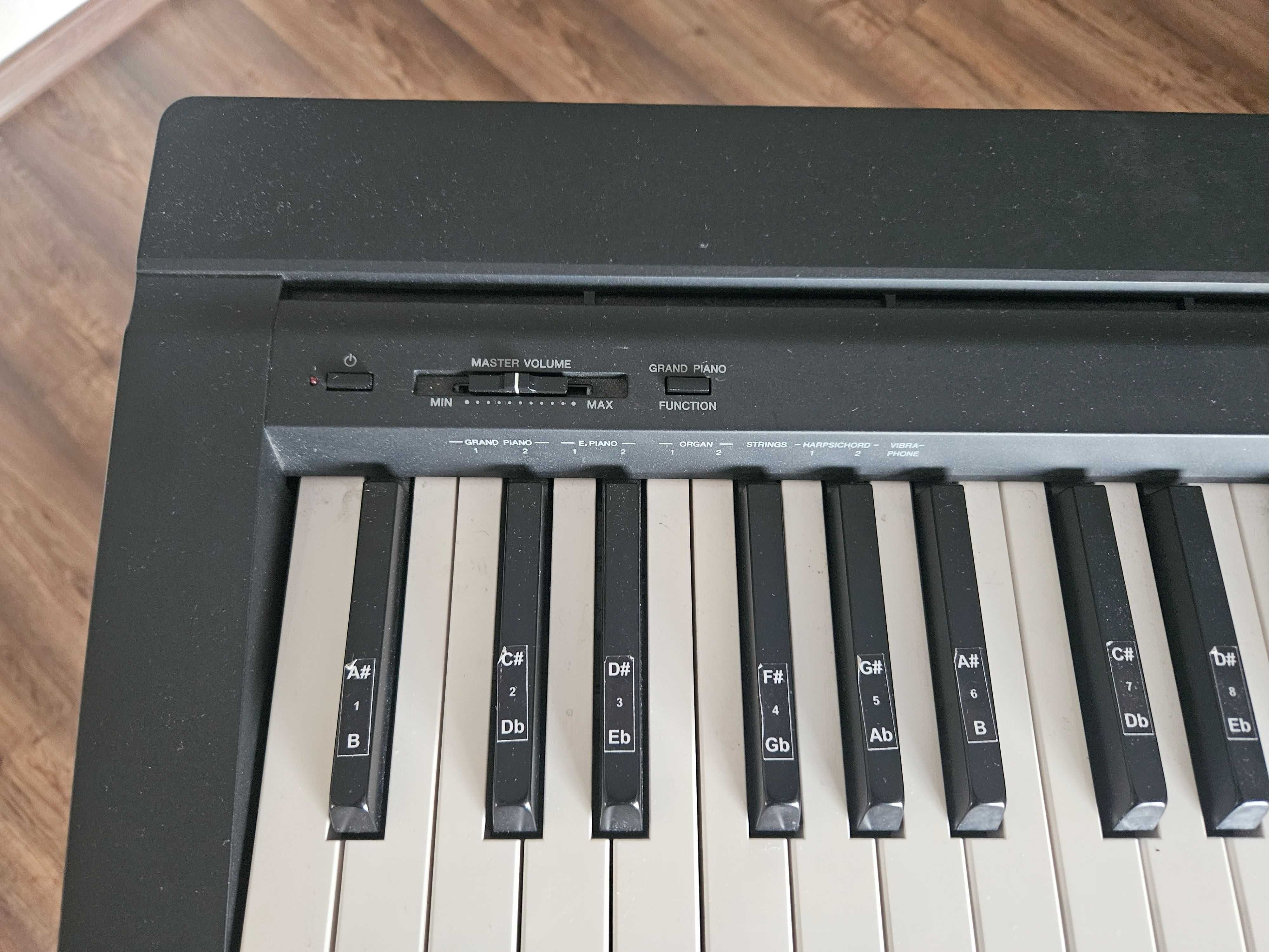 Pianino cyfrowe Yamaha P-45 pełna ważona klawiatura + Stojak