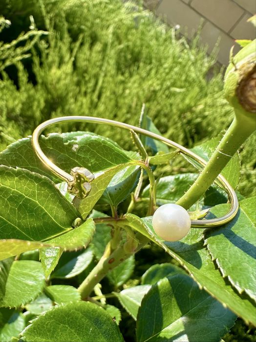 Браслет бенгл Tous, золото 750 проби