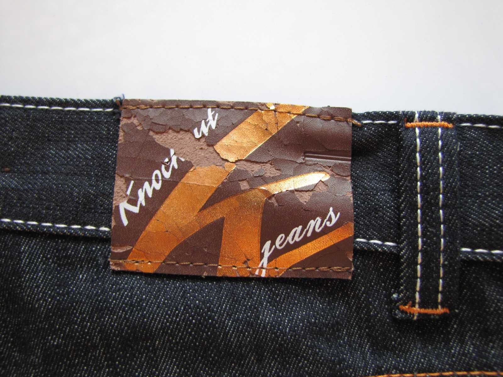 Szorty Vintage Knockout Y2K Baggy Retro Hiphop Jorty Haft Y2K Skate 38