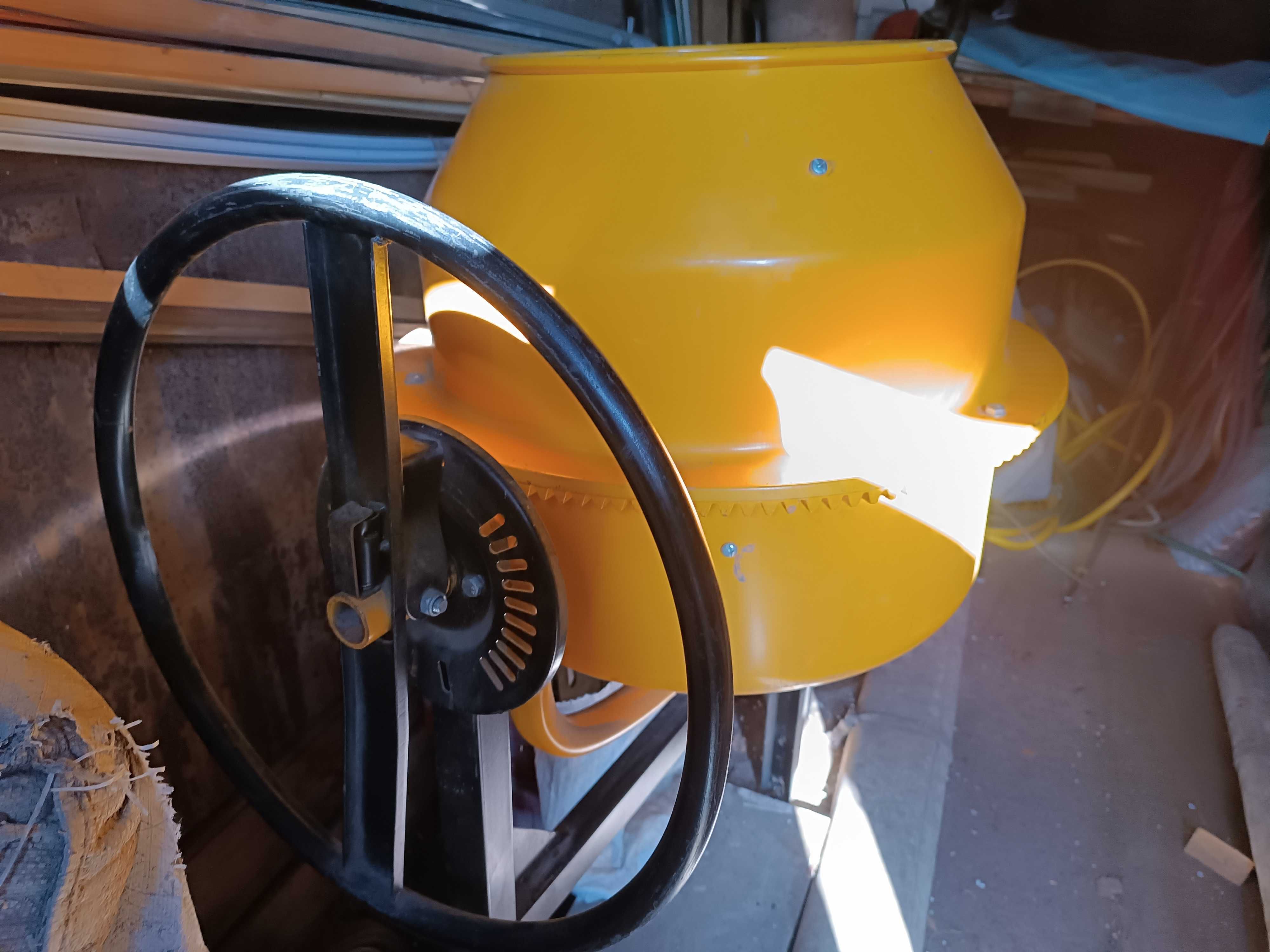 Новая бетономешалка Skiper-125 l