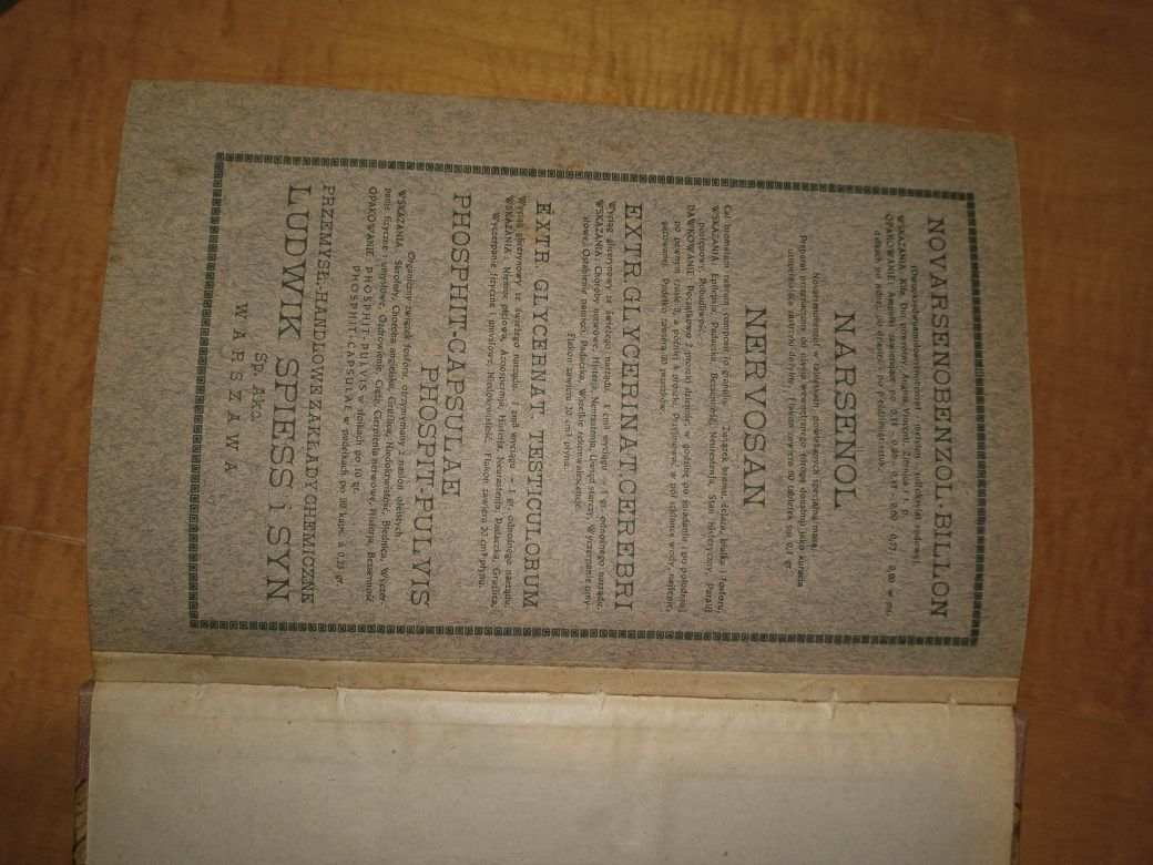 Antyk książka Nowiny Psychiatryczne Pamiętnik XXX Dziekanki Rok 1925