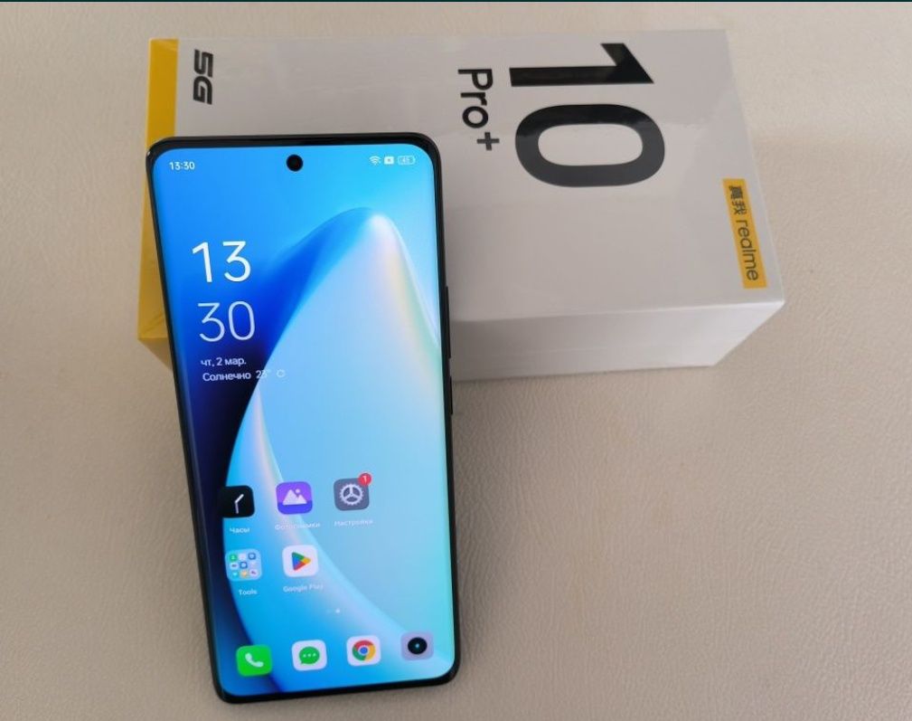 RealMe 10pro plus+ 8гб/128гб black