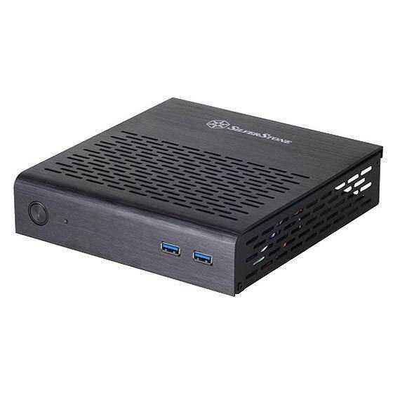 Мініатюрний корпус mini PC Thin Mini ITX SilverStone PT13 SST-PT13B
