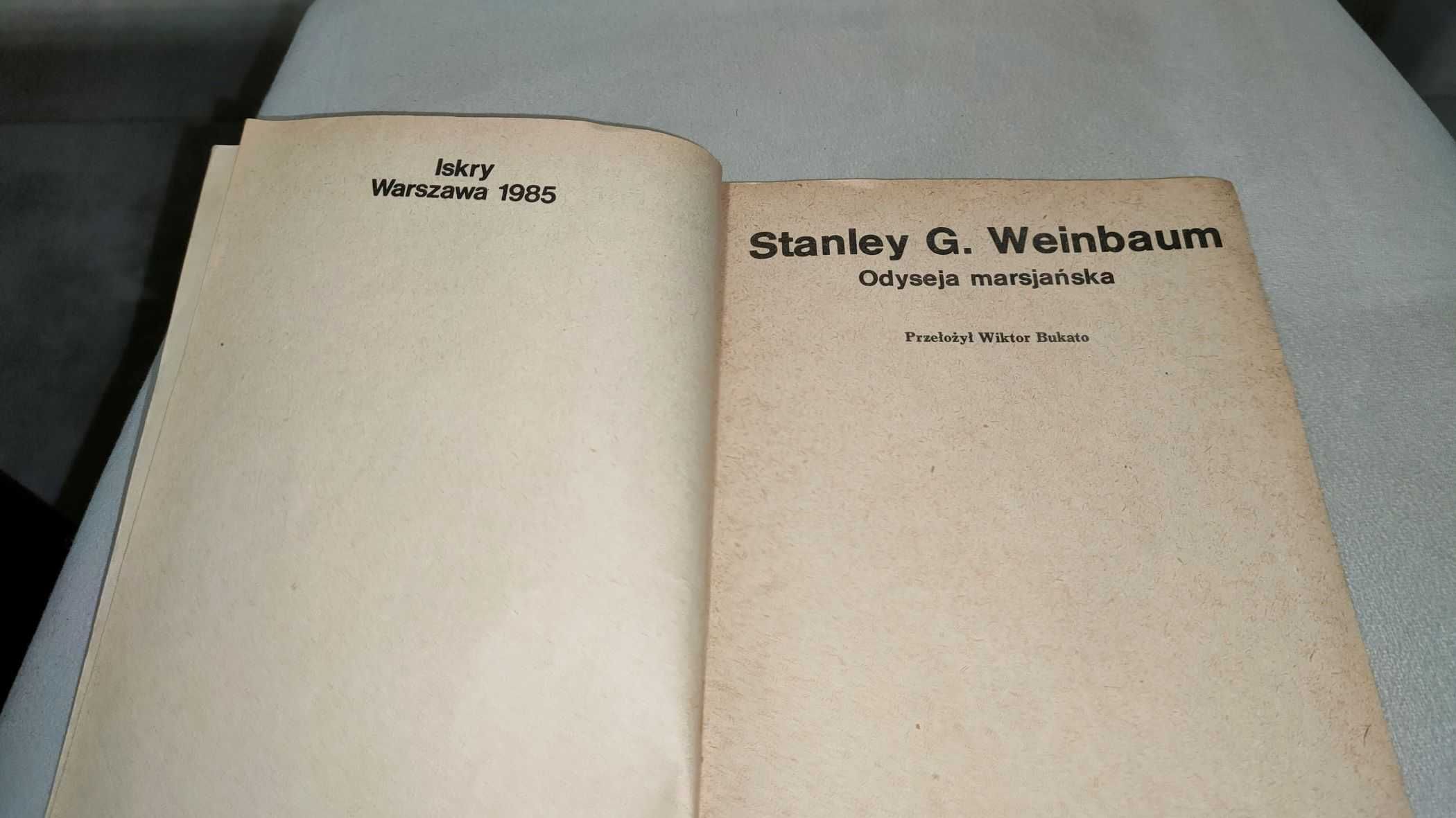 „Odyseja marsjańska” Stanley G.Weinbaum + GRATIS książka