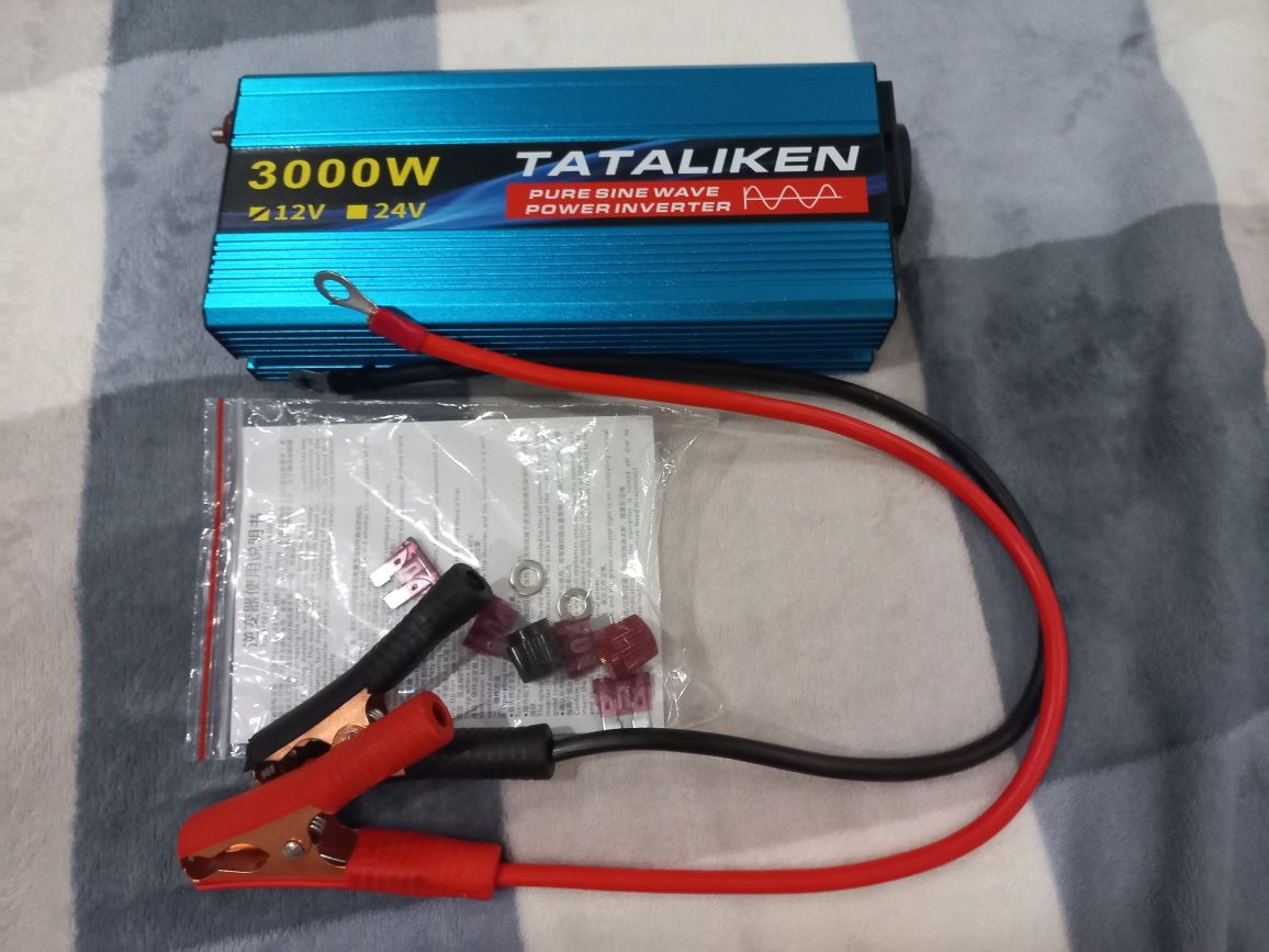 Розпродаж Інверторів Tataliken 1600w, 3000w 12v чистий синус