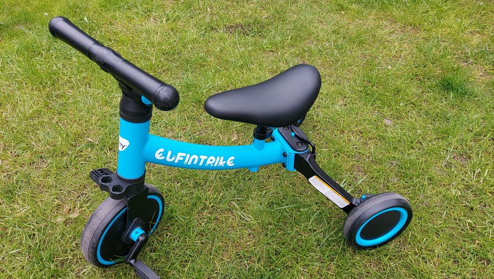 Besrey Rower Trójkołowy Br-C727S Rowerek Dziecięcy Biegowy Niebieski