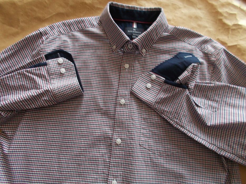 - XL- BLUE HARBOUR LUXURY Cotton Nowa Koszula Męska  XL 43 cm UK