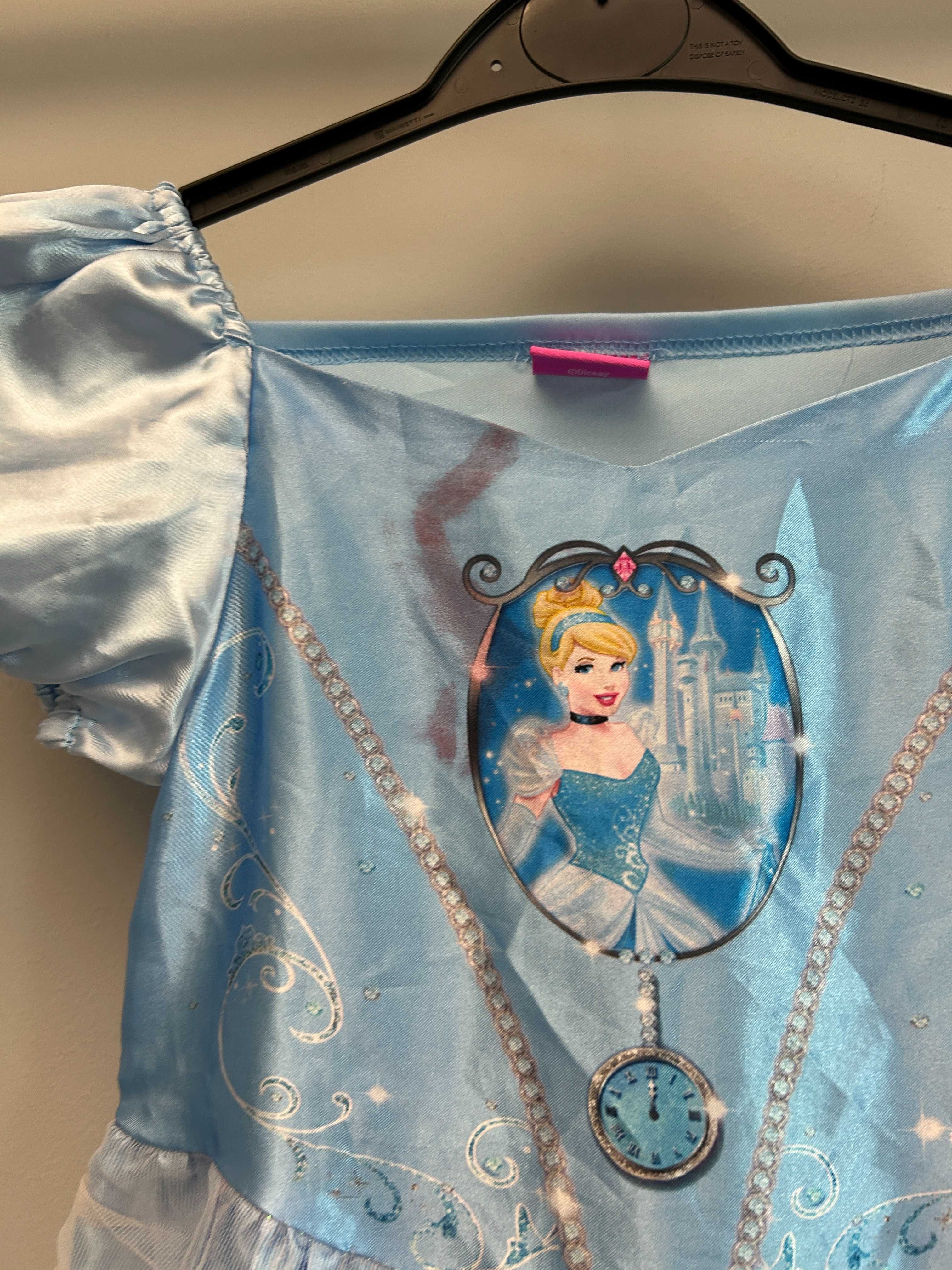 Strój przebranie Kopciuszek 5/6 lat Cinderella