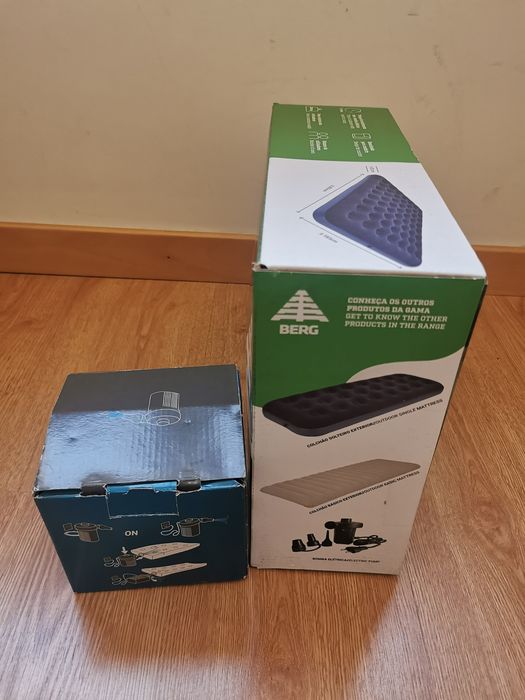 Pack colchão casal insuflável com Bomba de ar