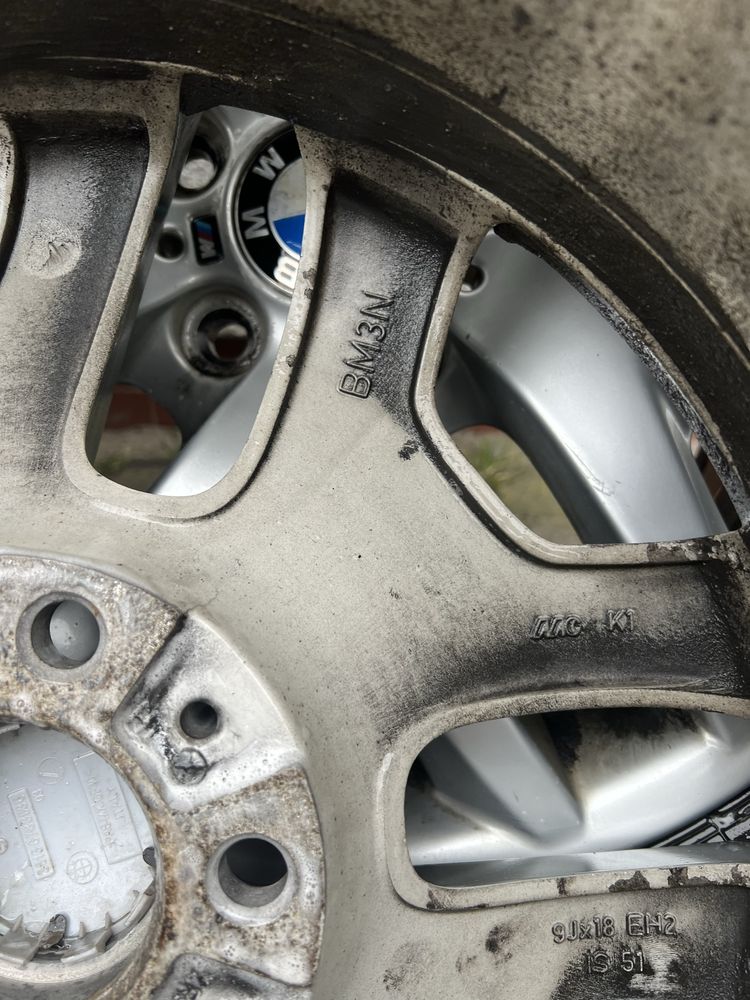 Felgi komplet koła bmw m pakiet r18 9jx18 225/45 5x120
