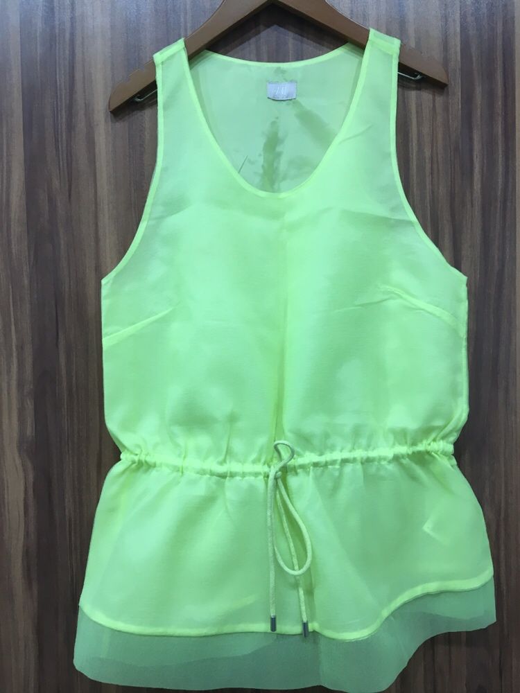 Neonowy top H&M rozmiar M