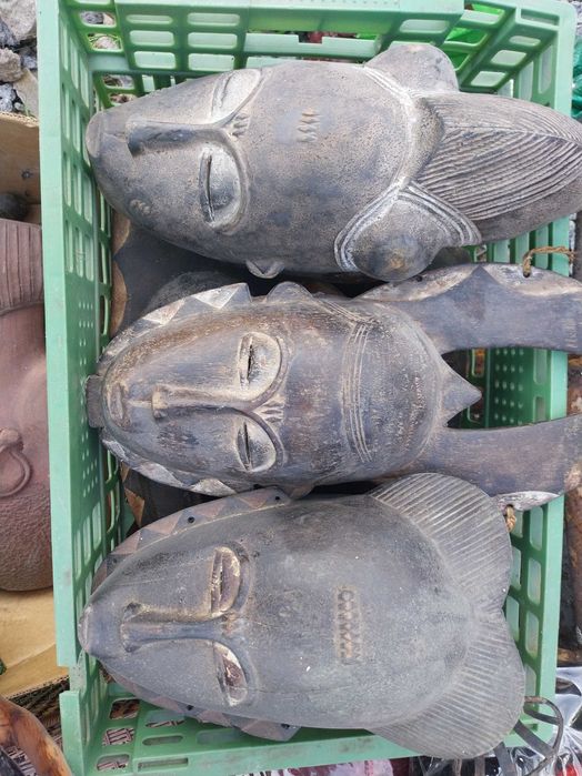Conjunto de decoração africana