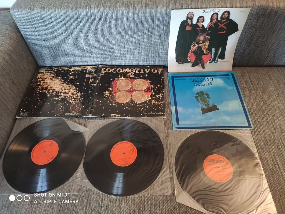 Omega, locomotiv GT zestaw 3 płyt winylowych plus prezent