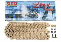 rowerowe mtb Łańcuch ZVMX 525 o 104 ogniw złoty gold