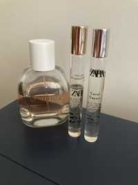 Zara perfumy 3 zapachy Wonder Rose i dwie roletki