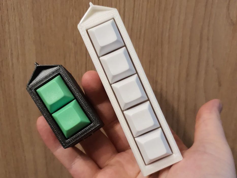 Caixa "Milk 2%" (USB C) / "Milk 5%" para MiniMacro 5