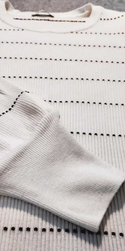 Sweter w prążki  / Orsay r.42