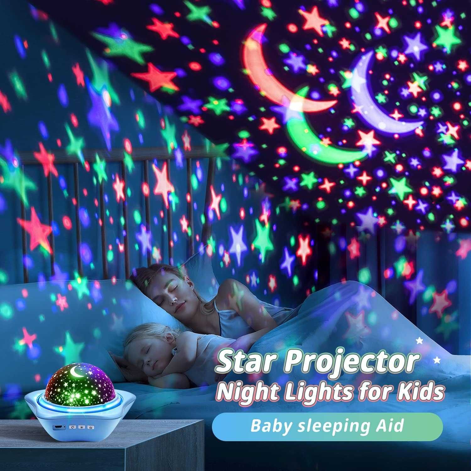 Projektor gwiezdnego nieba, Lampka nocna dla dzieci
