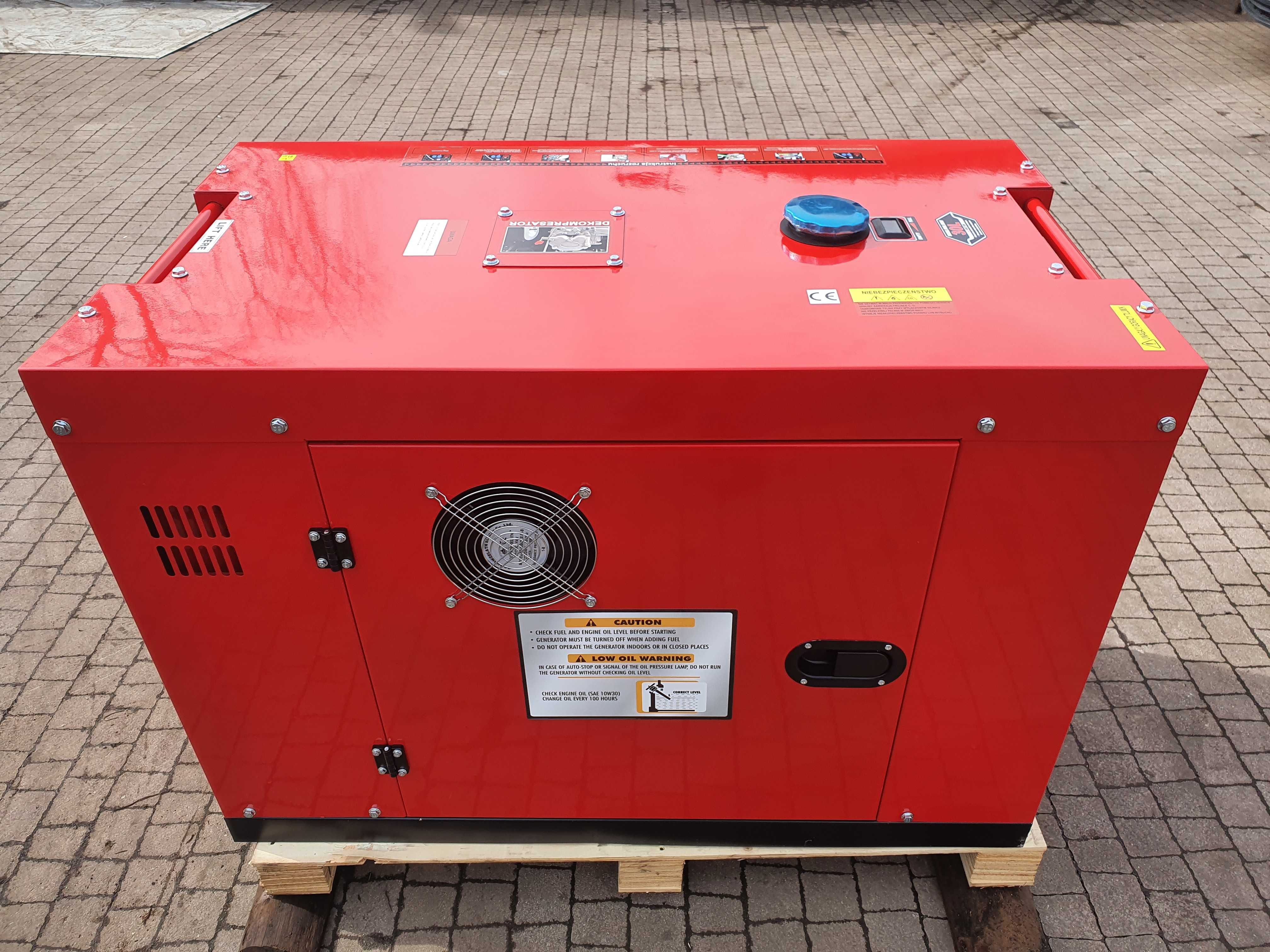 Agregat prądotwórczy 12.5 Kva Prawdziwa MOC! GX Polska Diesel 225 Kg