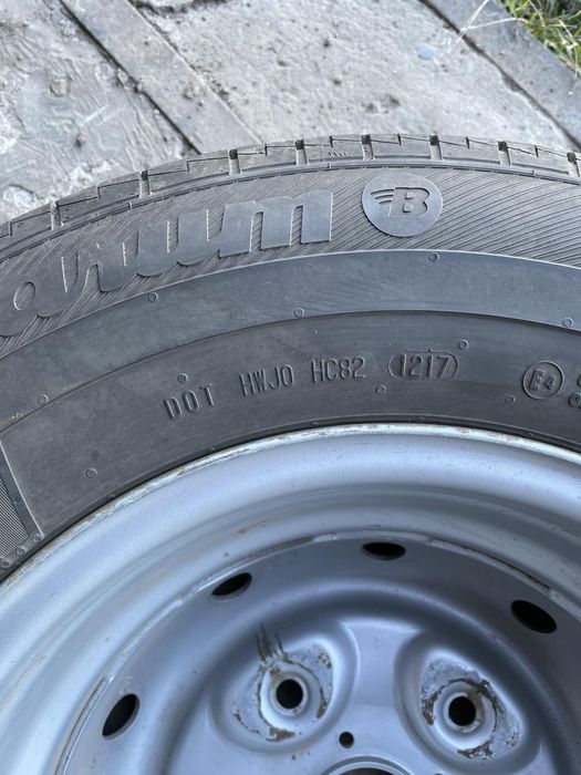 Комплект дисків R14 Ford Transit із гумою Barum Vanis 2 195 R14C