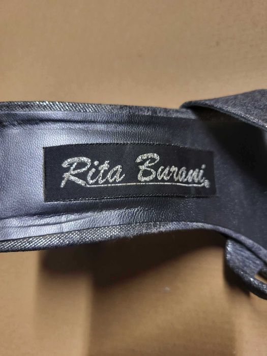 Sandálias Prateadas - Rita Barani