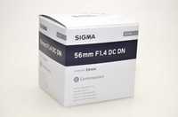 Obiektyw Sigma Fujifilm X C 56mm F1.4 DC DN