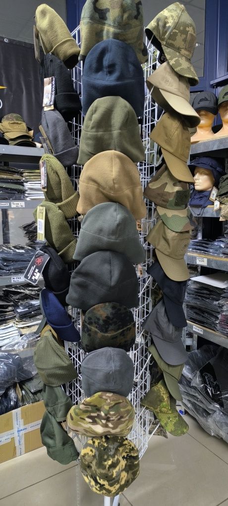 HELIKON-TEX WATCH CAP FLEECE шапка флісова DOKERKA ковпак 9 кольорів