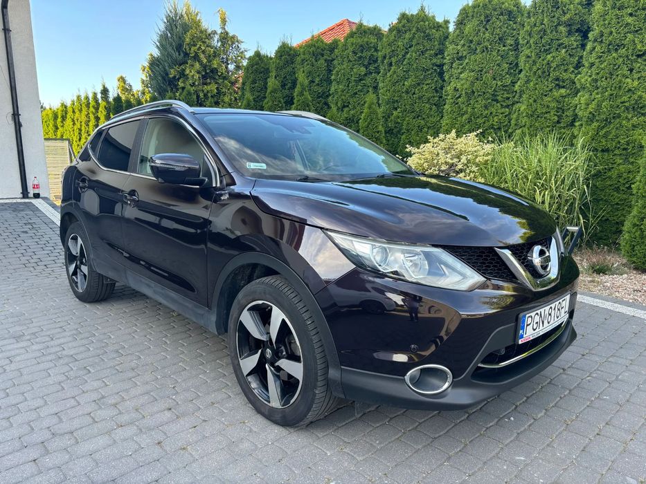 Nissan Qashqai Wersja Tekna, 18" felgi, szklany dach, Salon PL, pierwszy właściciel