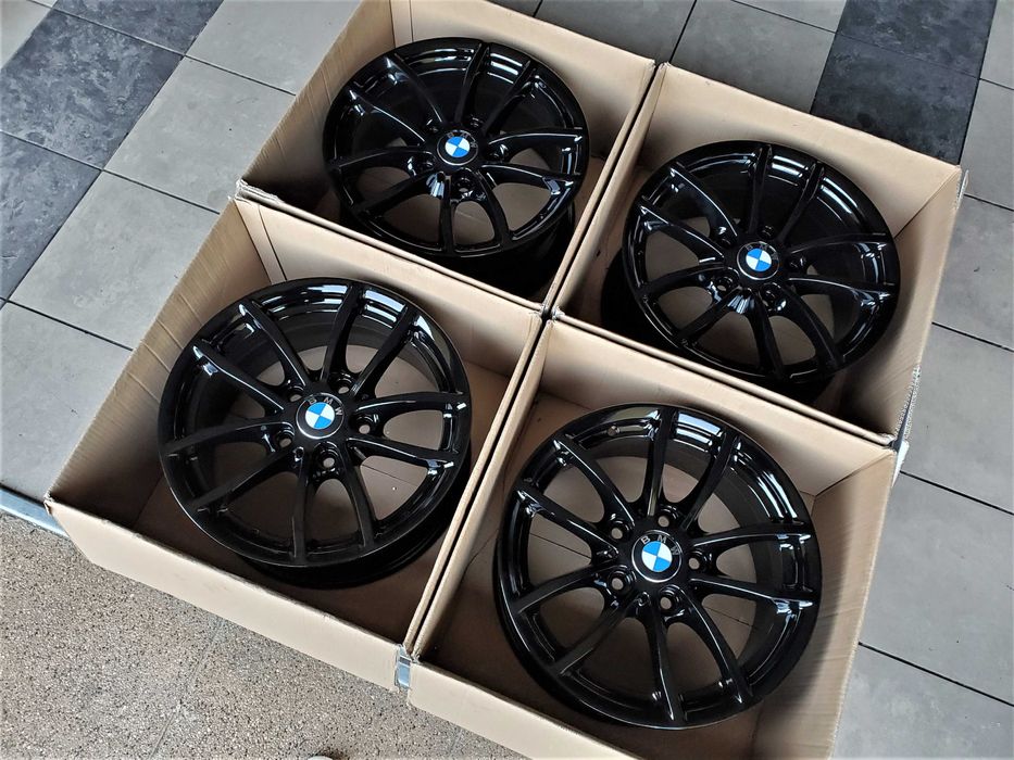 Alufelgi 16 5x120 Czarne BMW 1 3 E87 F20 F21 E46 E90 F30 F31 647#