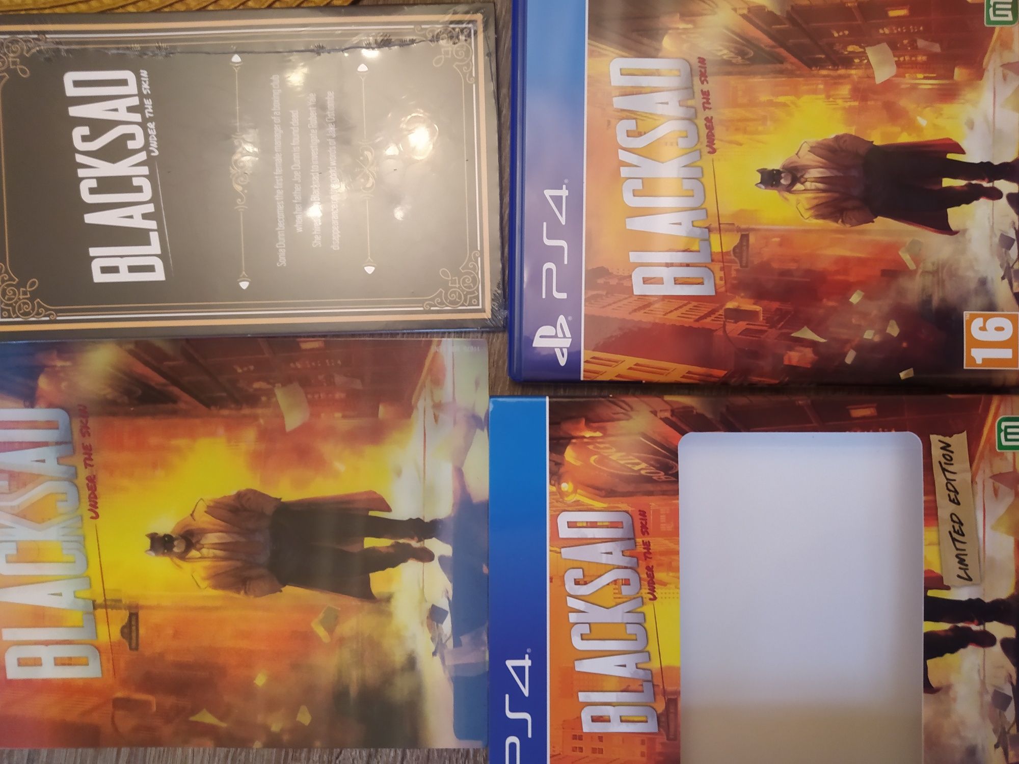 Blacksad Limited Edition PS4 PlayStation 4 dla fanów Wolf Among Us