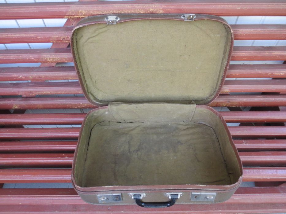 Чемодан-валіза радянського виробництва, сумки полотняні