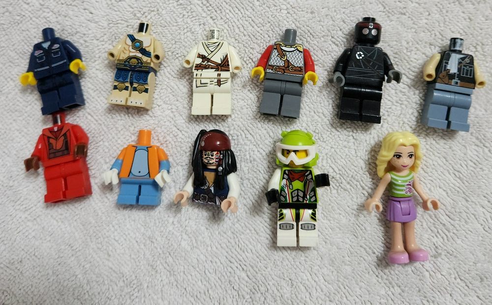 Lego figurki ludziki